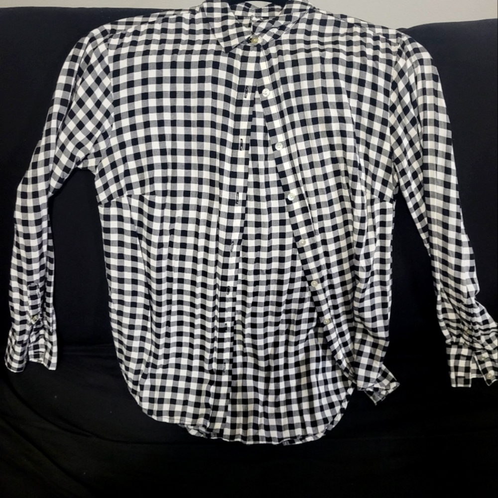 A new day button up